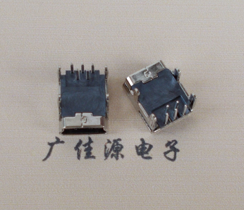 衢州Mini usb 5p接口,迷你B型母座,四脚DIP插板,连接器