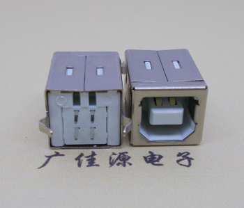 衢州USB BF180度母座 打印机接口 立式直插带赛
