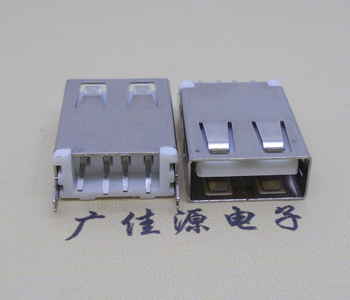 衢州USB AF立式 直插 加长款17.5MM 大电流3A插座