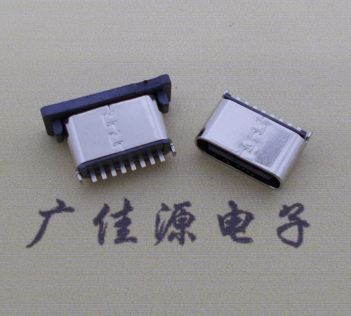衢州连接器TYPE-C8P母座直立式插座H=5.0mm