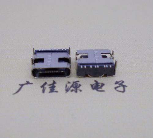 衢州Type-C8P母座卧式四脚插板连接器