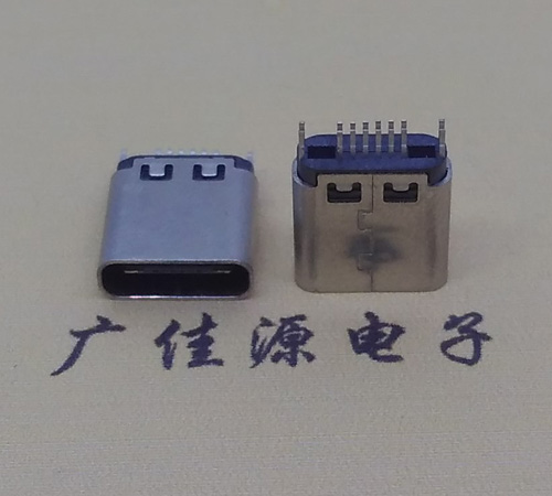 衢州type-c16p母座,夹板式type-c16p接口连接器