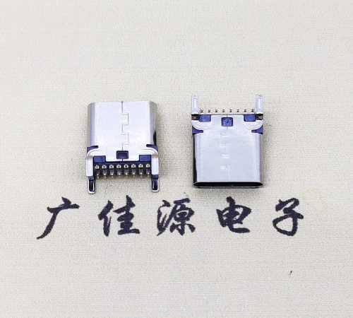 衢州TYPE-C16Pin立贴连接器.四脚直插设计结构接线图